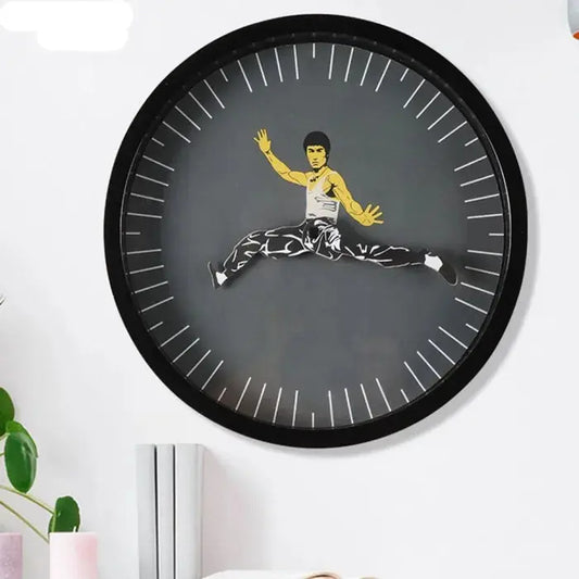 Einzigartige Kung Fu Wanduhr – Leise und stilvoll Mivoza Deutschland