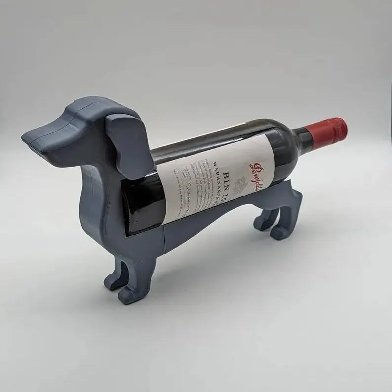 Einzigartiger Dachshund-Weinflaschenhalter – Ideal für Weinliebhaber Mivoza Deutschland