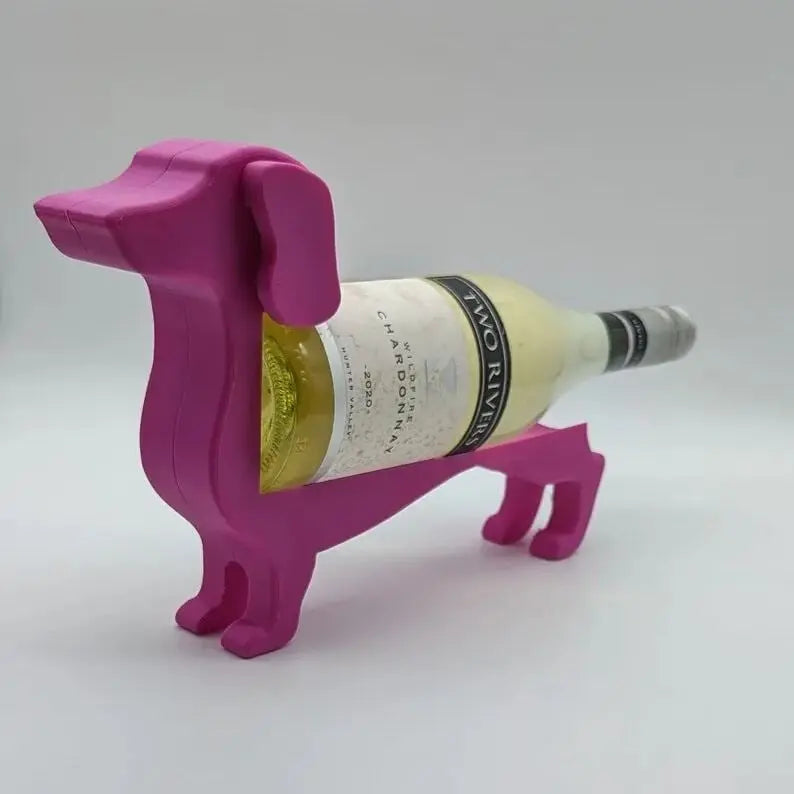 Einzigartiger Dachshund-Weinflaschenhalter – Ideal für Weinliebhaber Mivoza Deutschland