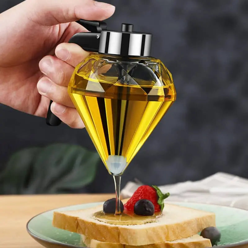 Eleganter ÖL- & Sirupspender aus Glas – Für sauberes Ausgießen mit Stil Mivoza Deutschland