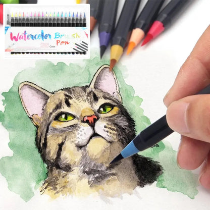 Elegantes Aquarellpinsel-Set – Kreatives Malen ohne Aufwand Mivoza Deutschland