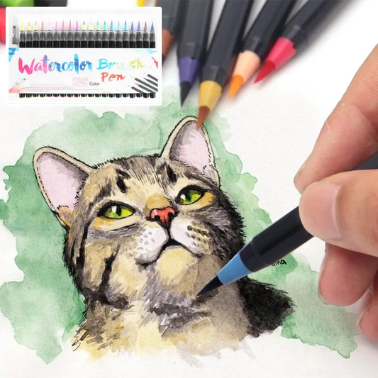Elegantes Aquarellpinsel-Set – Kreatives Malen ohne Aufwand Mivoza Deutschland