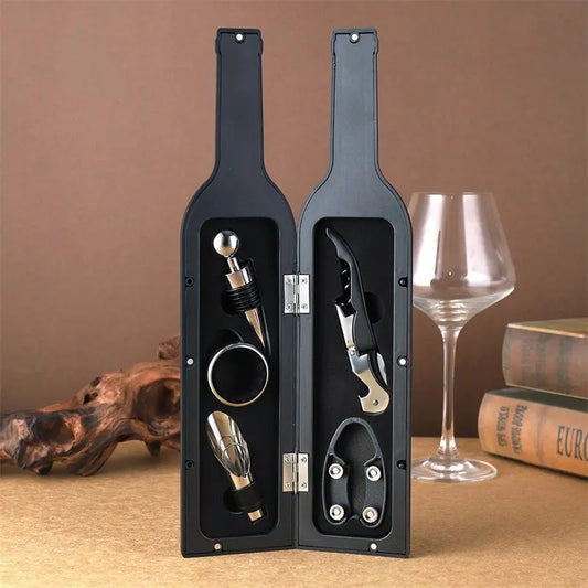 Elegantes Wein-Geschenkset – 5-teilig für Weinliebhaber Mivoza Deutschland