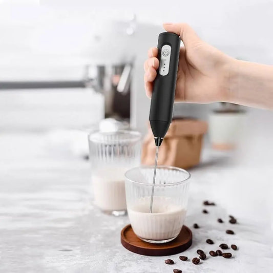 Elektrischer Milchaufschäumer Handgerät — Für Latte, Cappuccino & Kakao Mivoza Deutschland