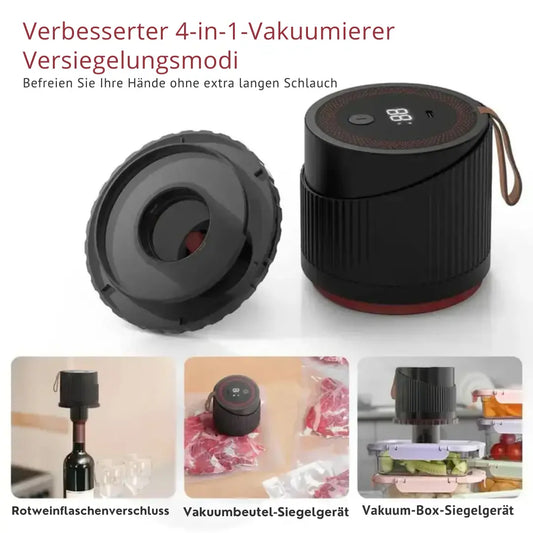 Elektrisches Vakuumiergerät für Gläser und Flaschen Mivoza Deutschland