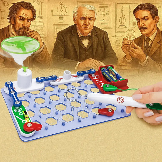 Elektronisches Lernbaukasten-Set – Kreatives Spiel für kleine Erfinder Mivoza Deutschland