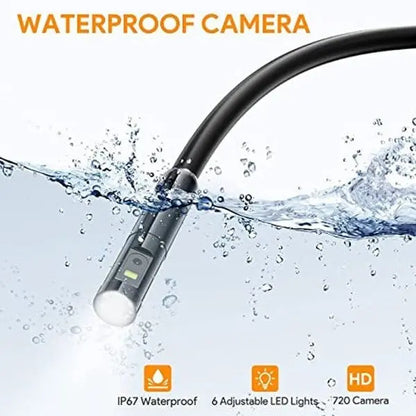 Endoskopkamera Wasserdicht — HD Inspektionskamera mit 5m Kabel Mivoza Deutschland
