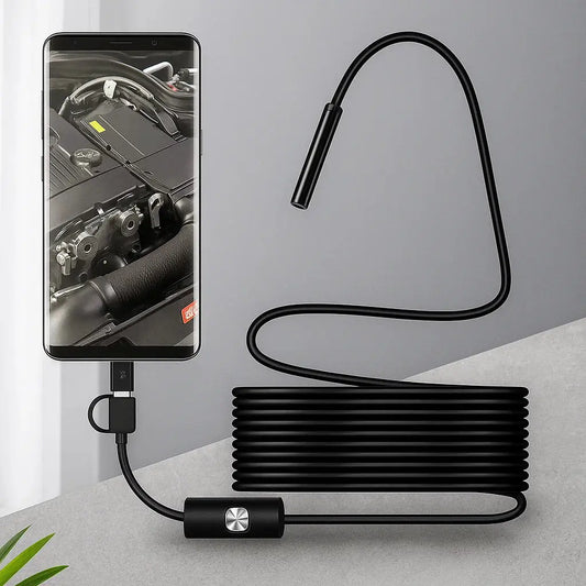 Endoskopkamera Wasserdicht — HD Inspektionskamera mit 5m Kabel Mivoza Deutschland