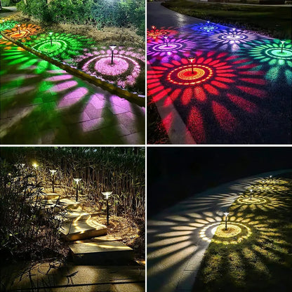 Energiesparende Solar-Wegeleuchten 4er Set — Eine spektakuläre Oase aus Licht Mivoza Deutschland