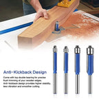 Entgrat- und Polierwerkzeug 4er Set — Präzise Feinarbeit mit glattem Finish Mivoza Deutschland