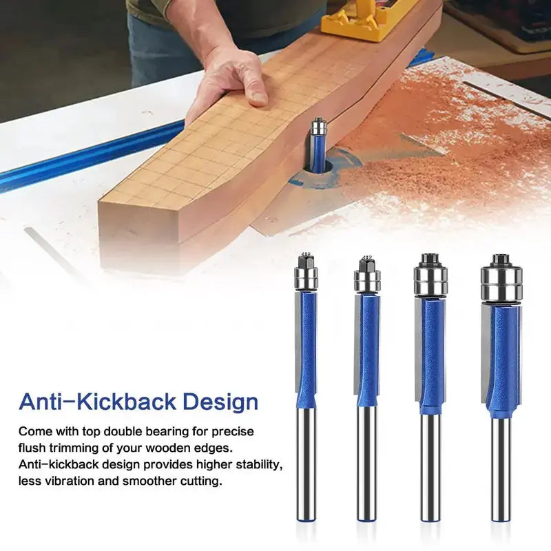 Entgrat- und Polierwerkzeug 4er Set — Präzise Feinarbeit mit glattem Finish Mivoza Deutschland