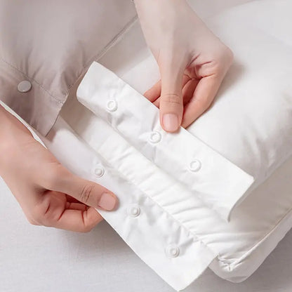 Ergonomisches abnehmbares doppellagiges Nackenkissen mit verstellbarer Höhe Mivoza Deutschland