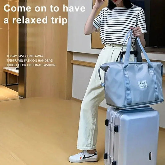 2025 New Large Capacity Travel Bag - Universal Wheel Removable Zorenza