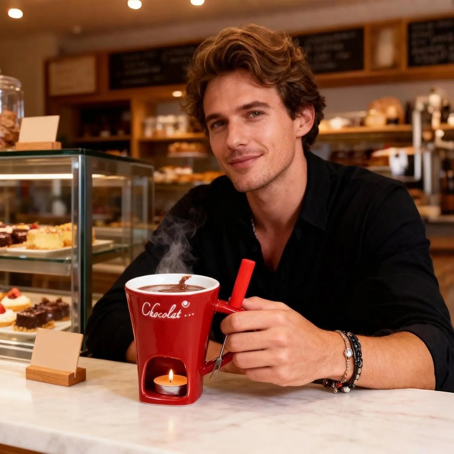 Exquisite Schokoladen-Fondue-Tasse — Das echte Fondue-Erlebnis Mivoza Deutschland