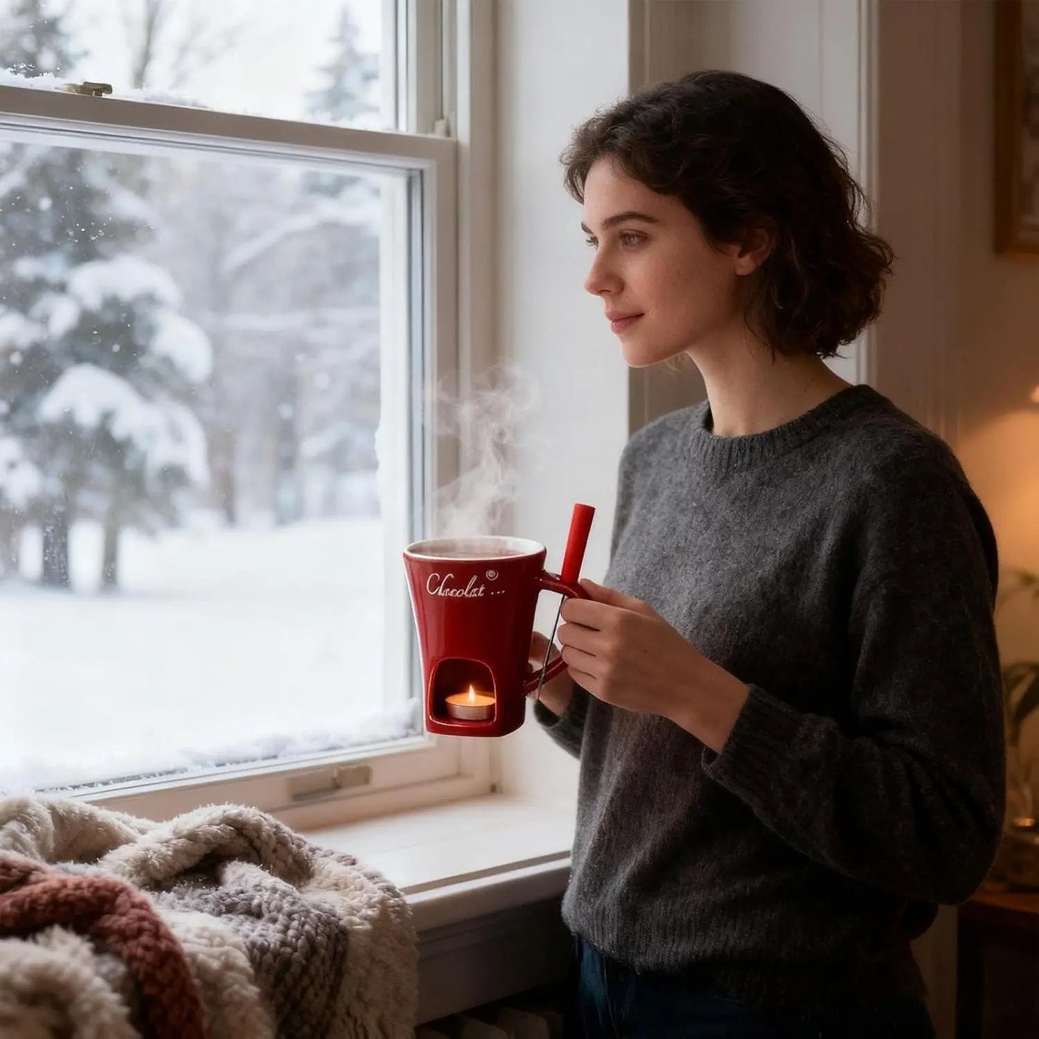 Exquisite Schokoladen-Fondue-Tasse — Das echte Fondue-Erlebnis Mivoza Deutschland
