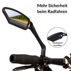 Fahrradspiegel aus Edelstahl – Bruchsicher & 360° drehbar für mehr Sicherheit Mivoza Deutschland