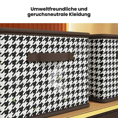 Faltbare Kleideraufbewahrungsbox mit Deckel - 3er Set Mivoza Deutschland