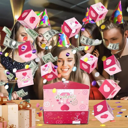 Faltbare Überraschungsgeschenkbox — 3D Explosions-Party-Pop-Up-Box Mivoza Deutschland