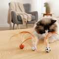 FeatherBounce Katzenspielzeug - 3er-Set