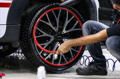 Felgenschutzring fürs Auto — Schützt stilvoll vor Kratzern & Bordsteinschäden 4er Set Mivoza Deutschland
