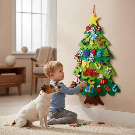 Filz-Weihnachtsbaum für Kinder – Sicher dekorieren & spielerisch kreativ sein Mivoza Deutschland