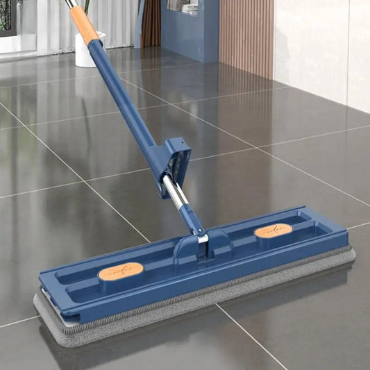Flachmopp mit Edelstahlstiel und Abstreifer – Hygienische Bodenpflege Mivoza Deutschland
