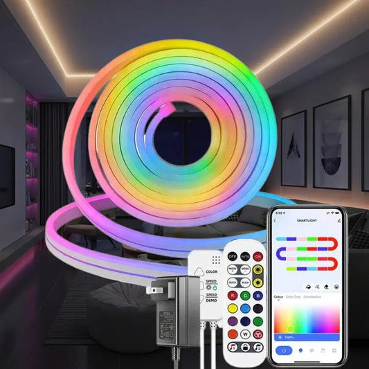 Flexibler Smart LED Neonstreifen Mivoza Deutschland