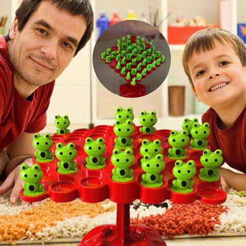 Frosch-Balance-Spielset – Montessori-Spielzeug zur Förderung der motorischen Fähigkeiten bei Kindern Mivoza Deutschland