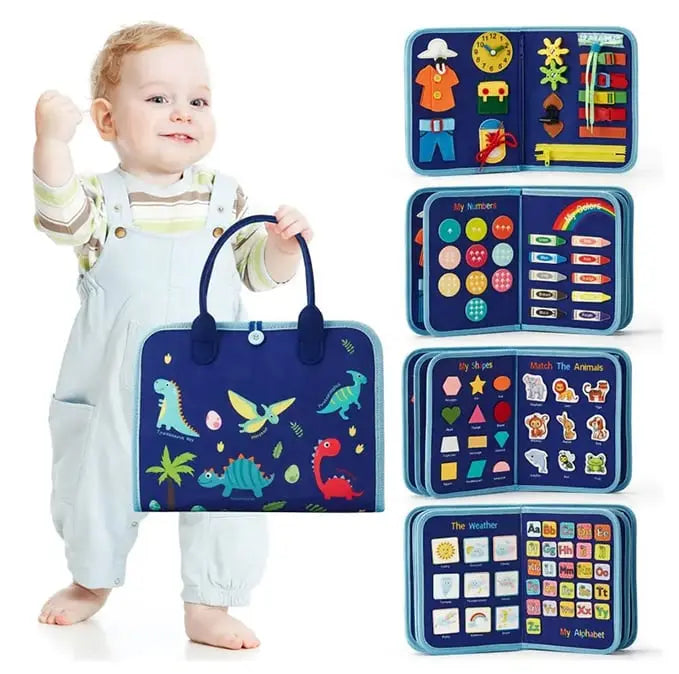 Fühlspiel Brett – Montessori Beschäftigungsspielzeug für die motorische Entwicklung von Kindern Mivoza Deutschland