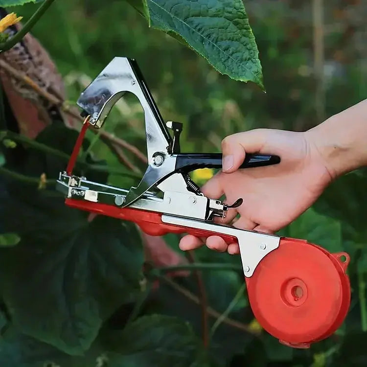 Gartenpflanzen-Bindegerät-Set | Gratis 10 Rollen Klebeband und 10.000 Heftklammern Mivoza Deutschland