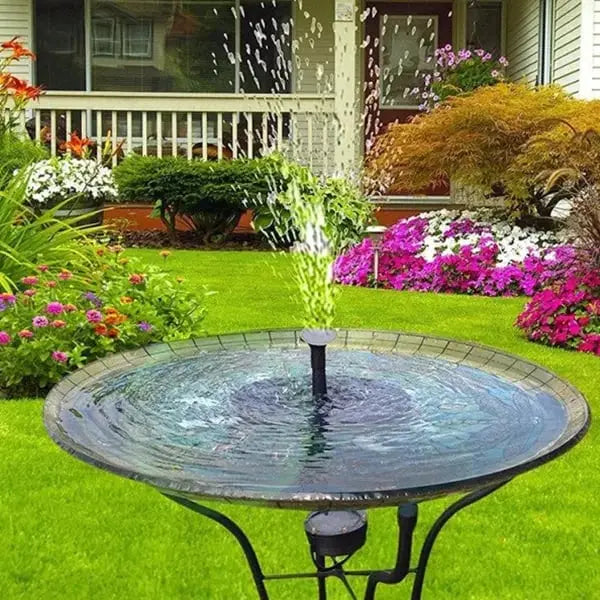 Gartenspringbrunnen solarbetrieben – Schönes Ambiente ohne Strom Mivoza Deutschland