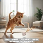 FeatherBounce Katzenspielzeug - 3er-Set
