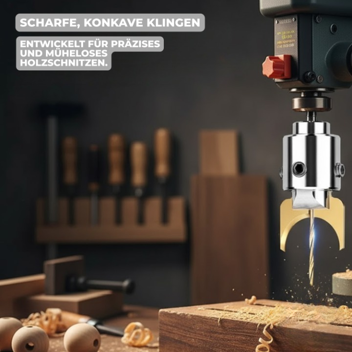 WoodLuck Holzperlen-Bohrerset