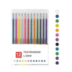 Glitzer-Gelstifte Set – 10x Farben für Karten, Bullet Journals & DIY Mivoza Deutschland