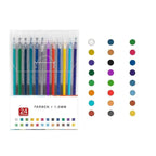 Glitzer-Gelstifte Set – 10x Farben für Karten, Bullet Journals & DIY Mivoza Deutschland