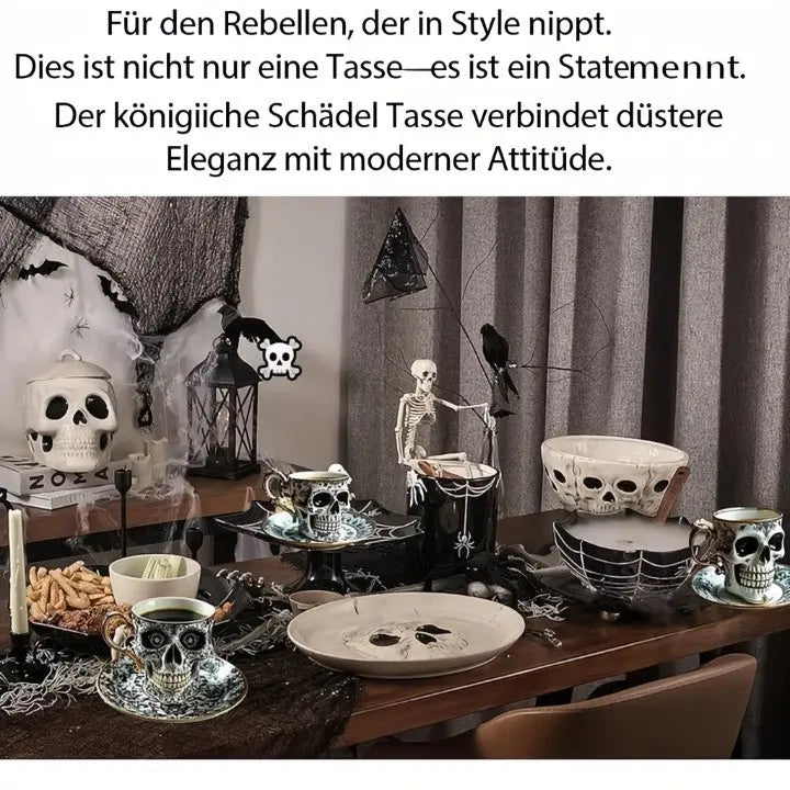Gothic Schädel-Dekor – Elegantes Highlight für dunkle Räume Mivoza Deutschland
