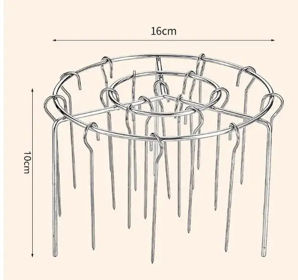 Grill-Set für Heißluftfritteusen — knusprig genießen ohne Rauch Mivoza Deutschland