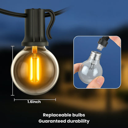 Solar Festoon Lights&Free shipping Mivoza Deutschland