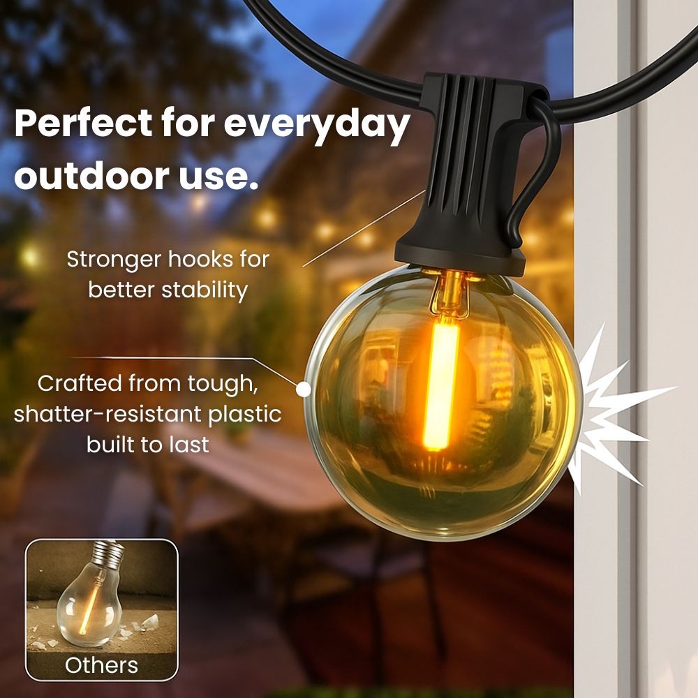 Solar Festoon Lights&Free shipping Mivoza Deutschland