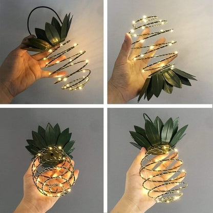 Hängende Solar Ananas Lichter