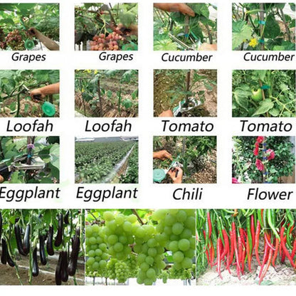 Gartenpflanzen-Bindegerät-Set | Gratis 10 Rollen Klebeband und 10.000 Heftklammern Mivoza Deutschland