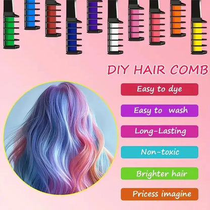 Haar-Farbkämme 10er Set — Entdecken & kreieren Sie kreative Haarfarben Mivoza Deutschland