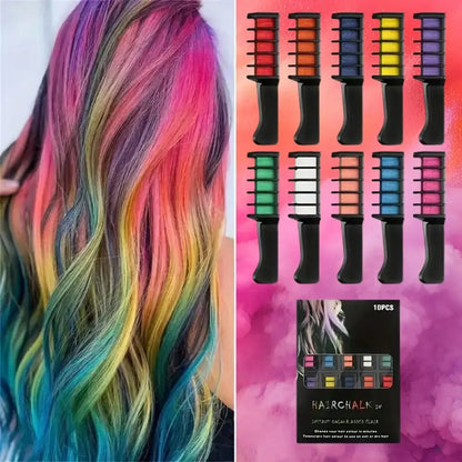 Haar-Farbkämme 10er Set — Entdecken & kreieren Sie kreative Haarfarben Mivoza Deutschland