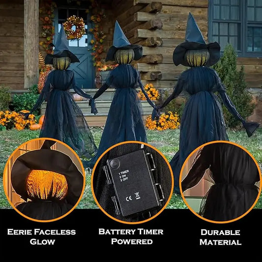 Halloween Dekoration Gartenstab — macht den Außenbereich zum gruseligen Hingucker Mivoza Deutschland