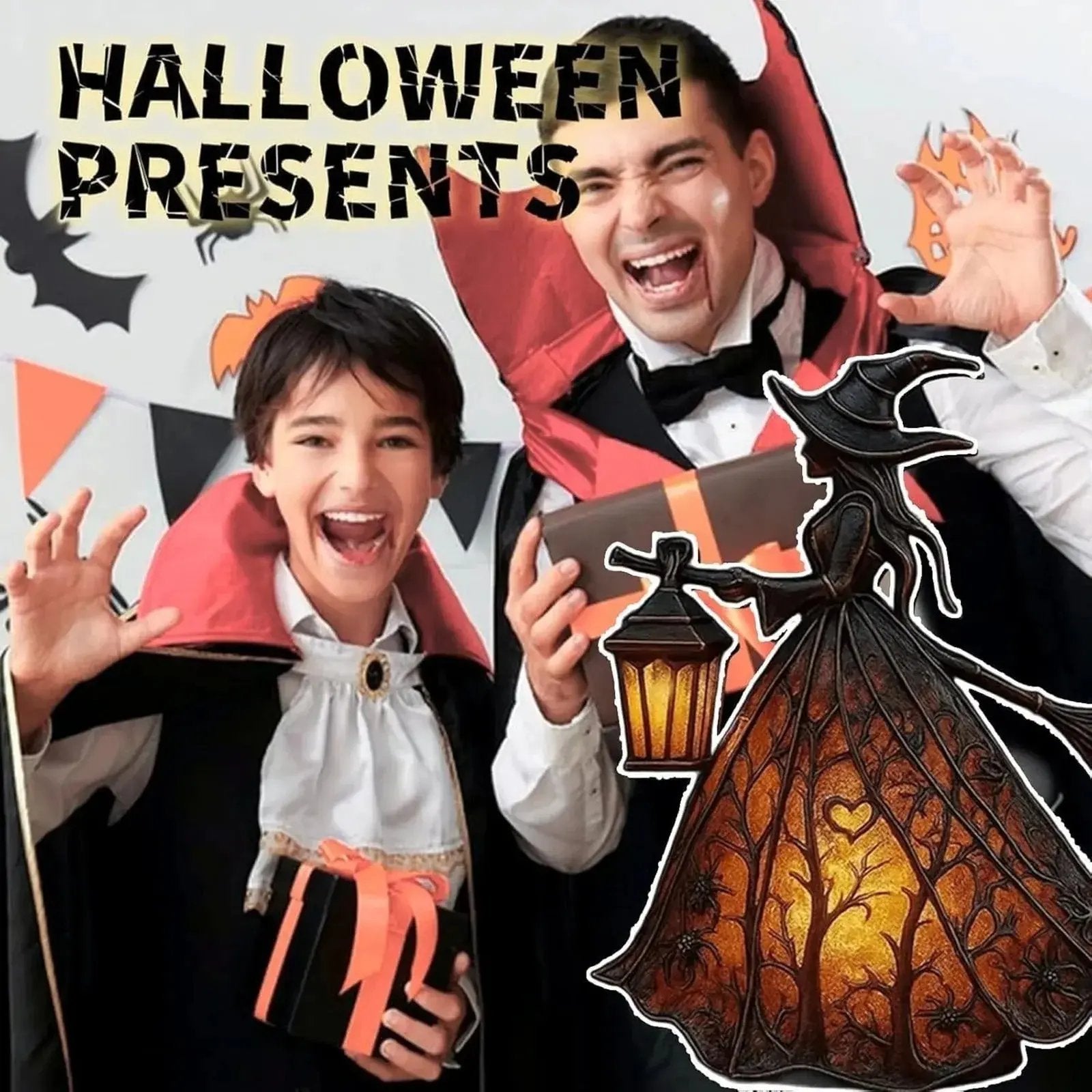 Halloween Hexenlampe — Legende der seelensuchenden Hexe Mivoza Deutschland