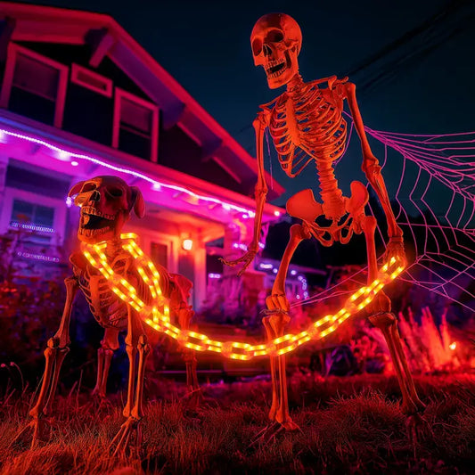 Halloween Lichterkette im Kettendesign – Sturmfest & ohne Kurzschlussrisiko Mivoza Deutschland