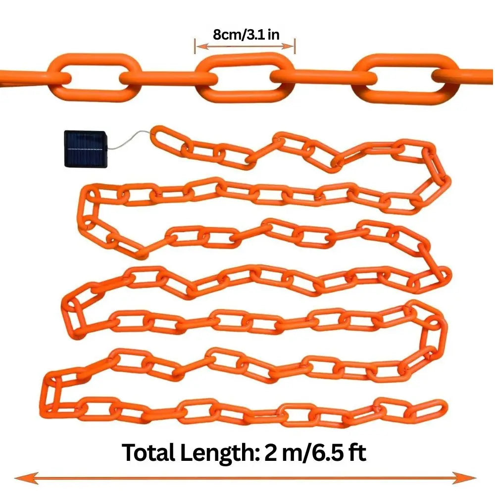 Halloween Lichterkette im Kettendesign – Sturmfest & ohne Kurzschlussrisiko Mivoza Deutschland