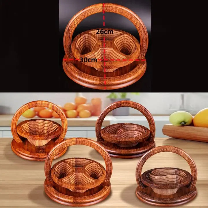 Handgefertigte Holzschale – Elegante & Funktionale Kunst Mivoza Deutschland