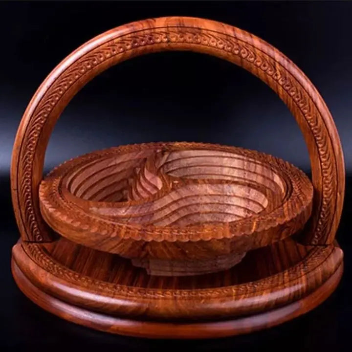 Handgefertigte Holzschale – Elegante & Funktionale Kunst Mivoza Deutschland