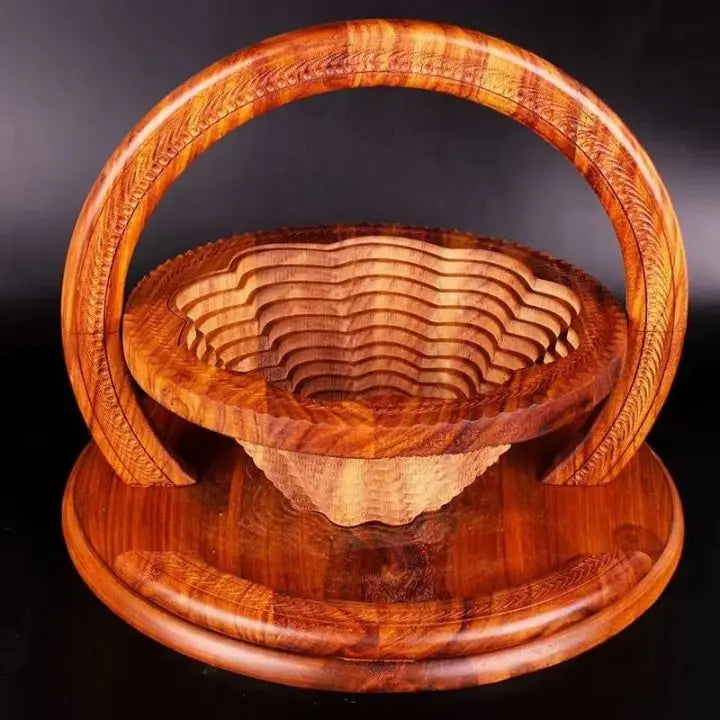Handgefertigte Holzschale – Elegante & Funktionale Kunst Mivoza Deutschland